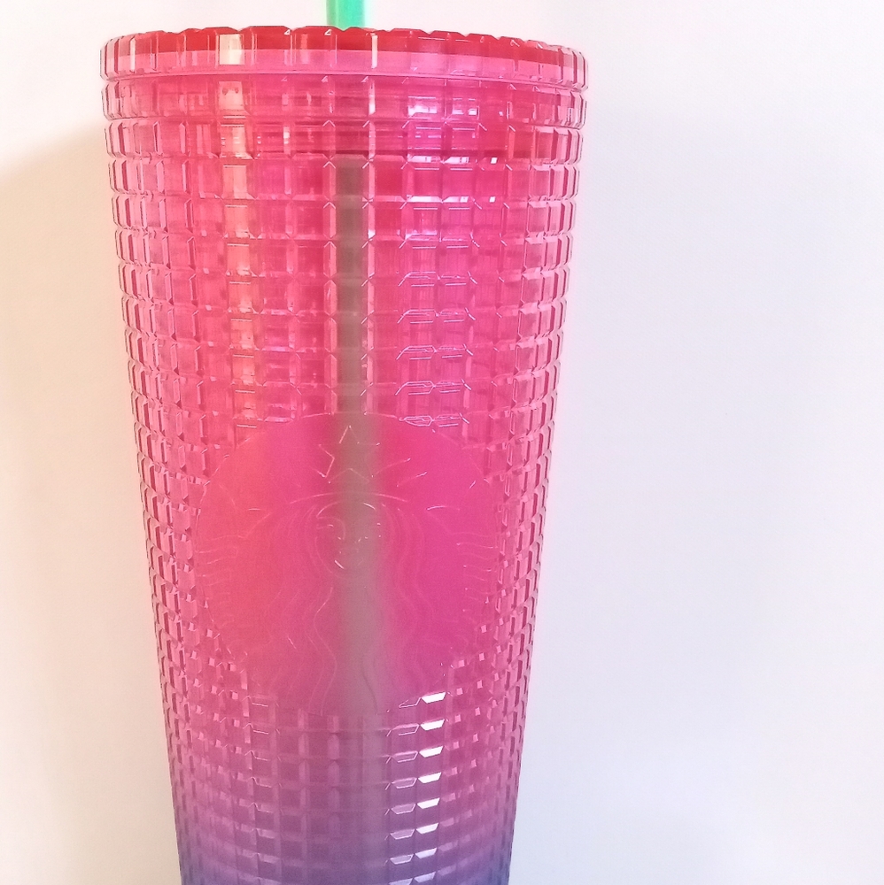 Starbucks Pink Purple Gradient Venti Tumbler 24oz